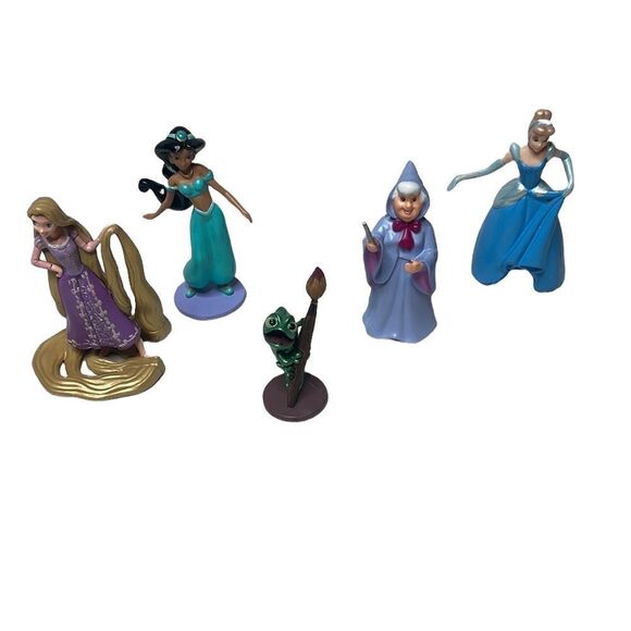 Disney Princess Cake Toppers.  - Picture 1 of 7